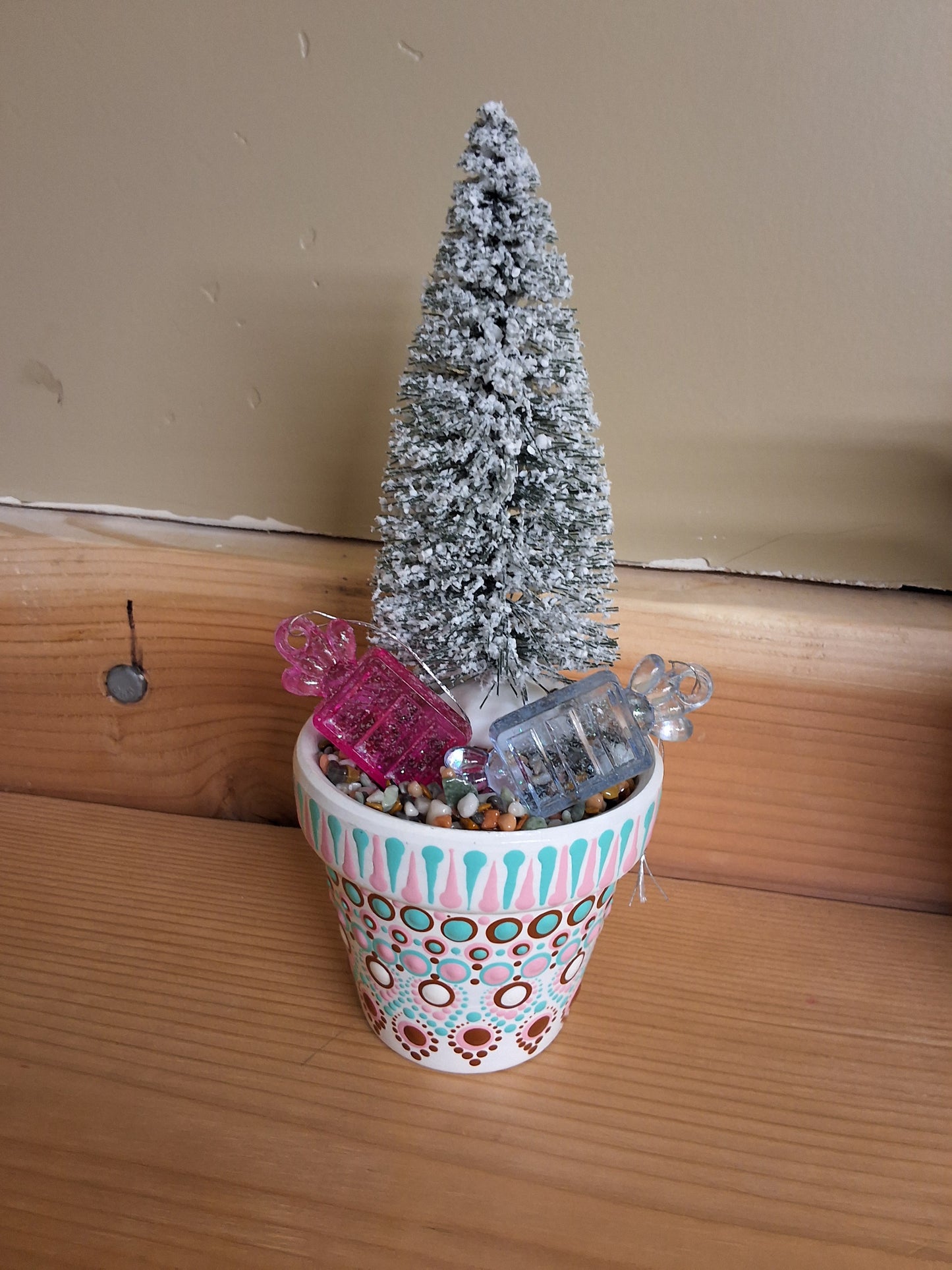 Gingerbread House Pot