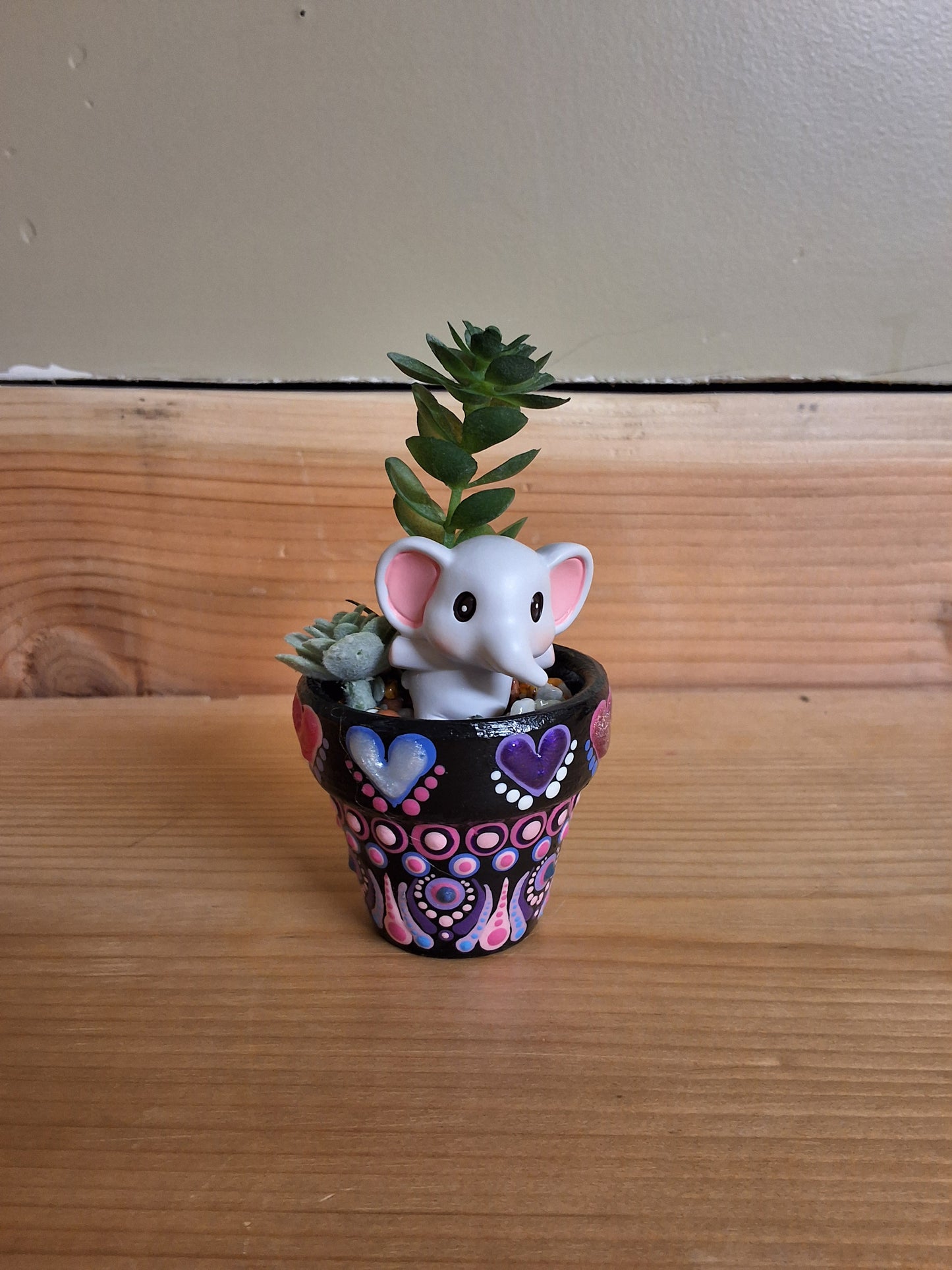 Mini Elephant Pot