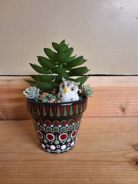 Small Owl Pot