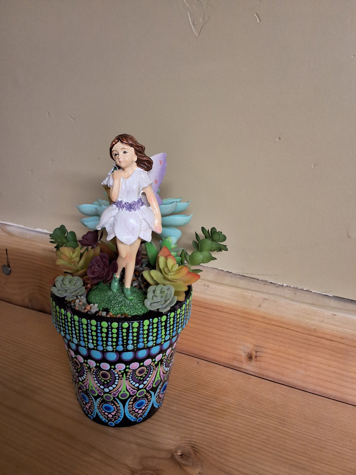 Purple Fairy Pot