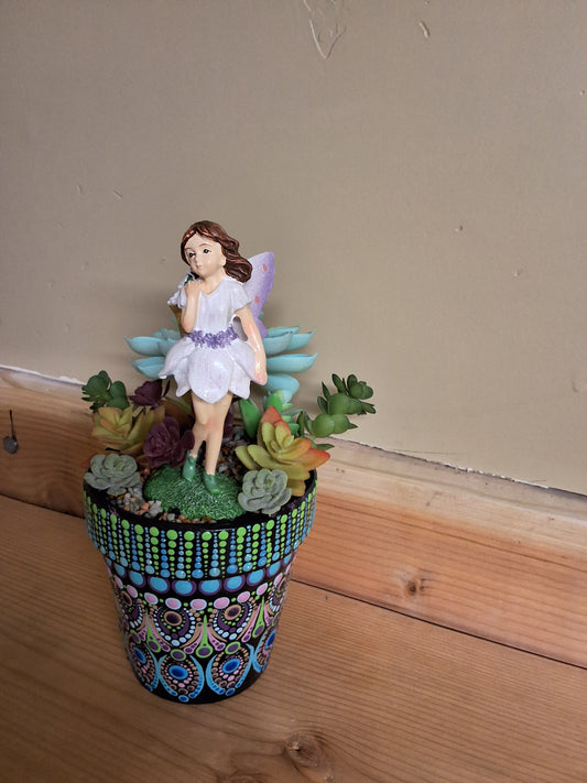 Purple Fairy Pot