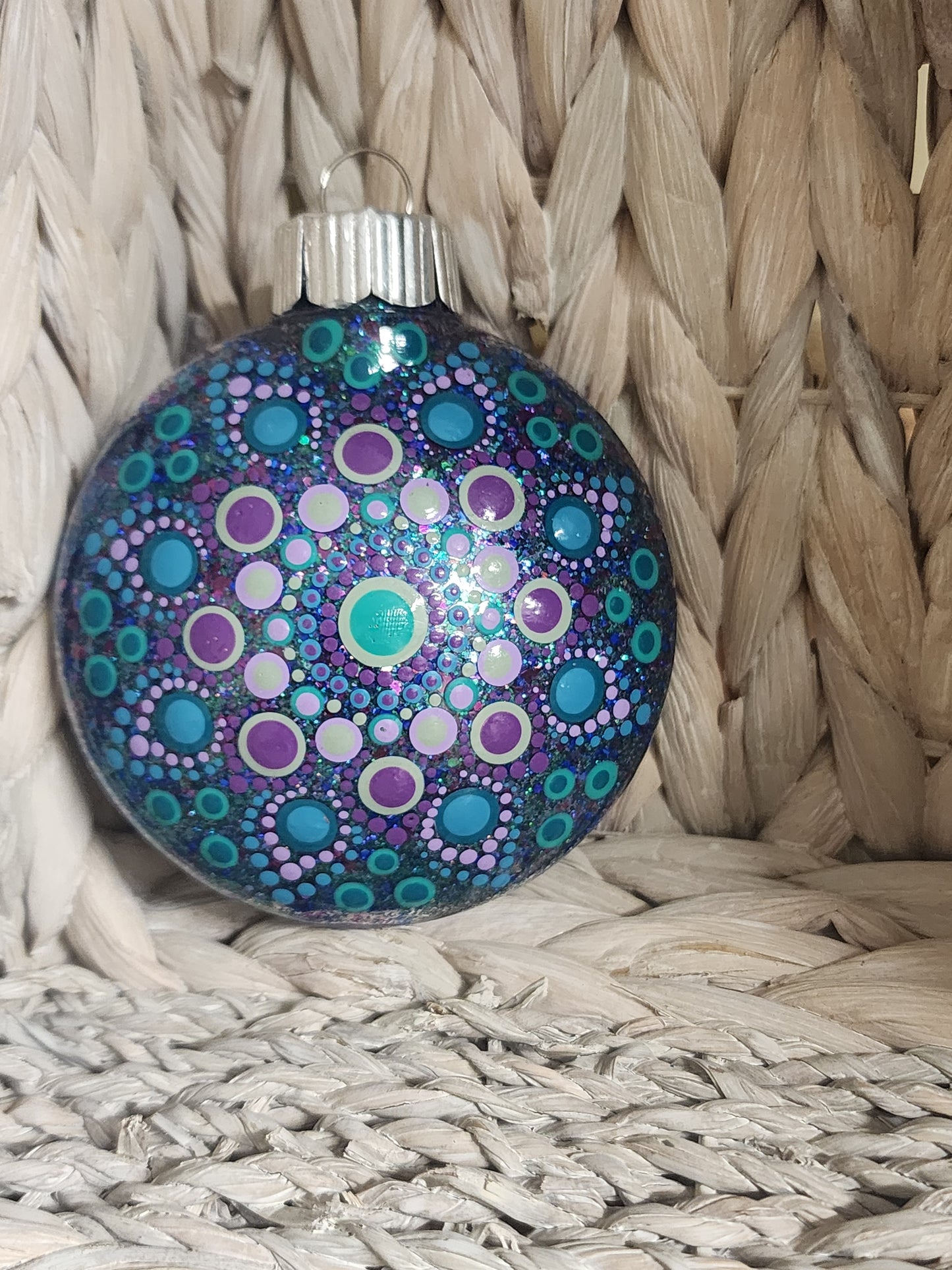 Mermaid mandala ornament