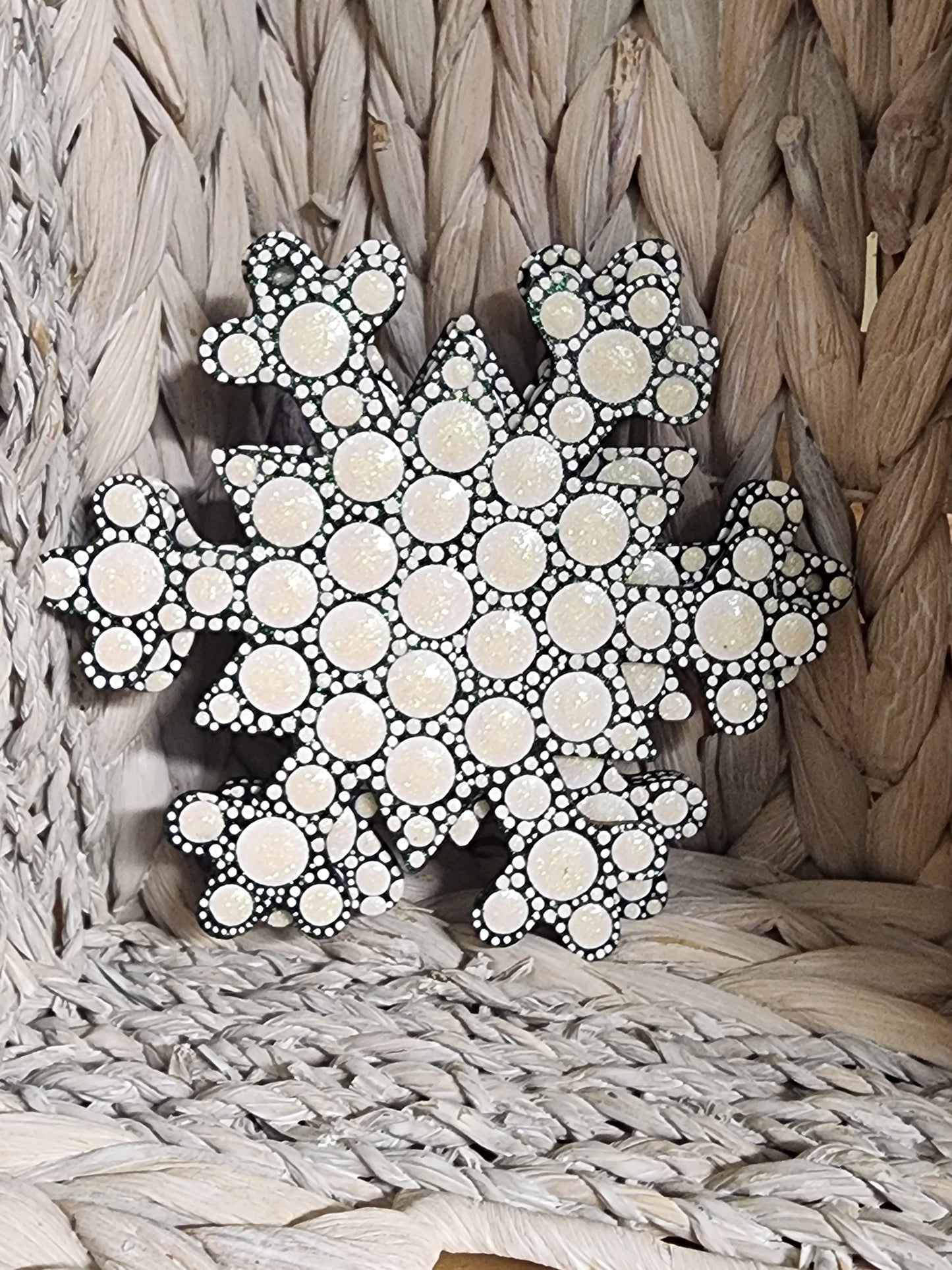 Set of 4 Snowflake Ornaments